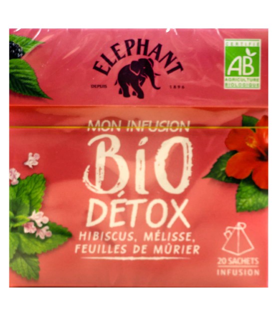 Elephant Organic infusion relax, chamomile and orange leaves bags