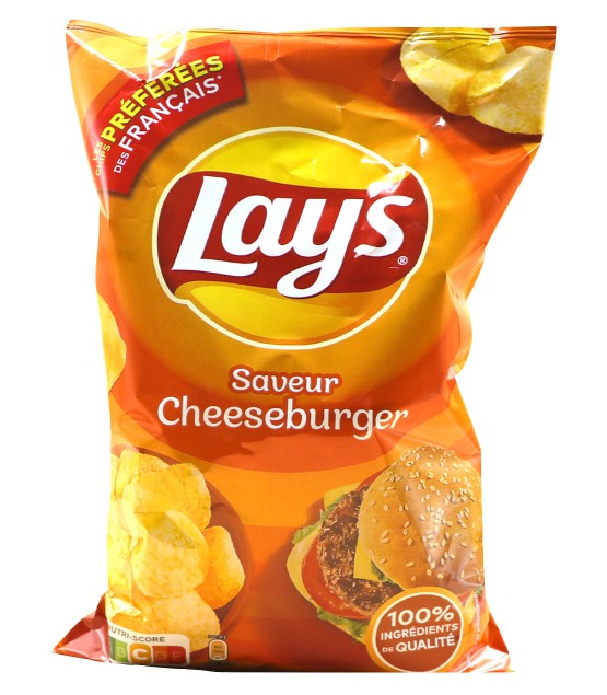 Chips Lay's max sauce burger à l'américaine