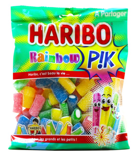 Bonbon Miami Stick Rainbow Pik Haribo