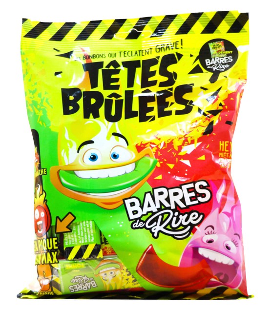 Têtes Brûlées Sour Bars (200g) – CandyBar by SnackCrate