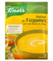 スープ、9種類の野菜の甘みとクリームのレシピ